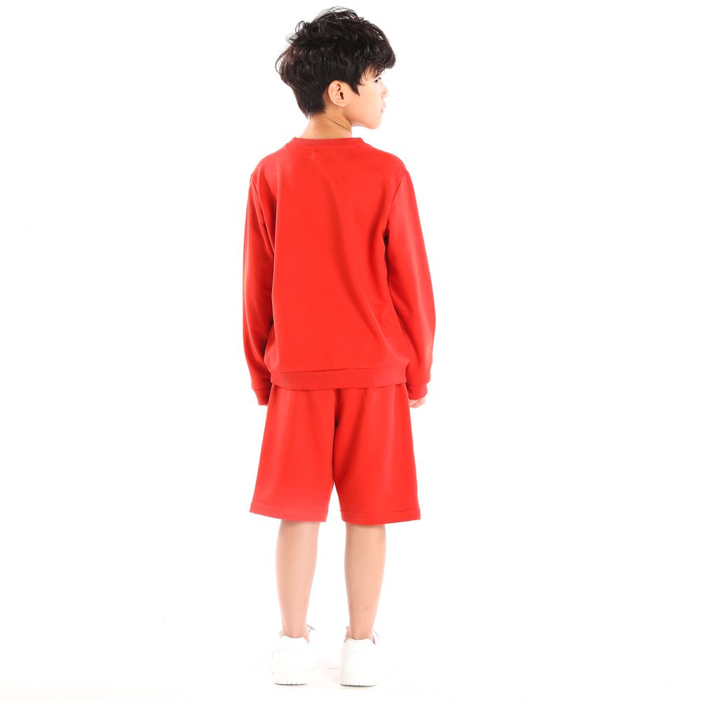 ME STYLE เสื้อแขนยาวOUTDOORS ส้ม 5 ปี