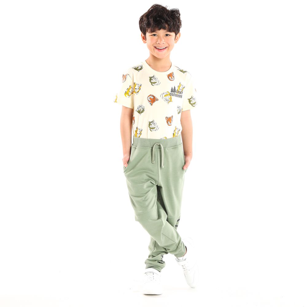 ME STYLE กางเกงขายาวOUTDOORS เขียวเข้ม 9 ปี