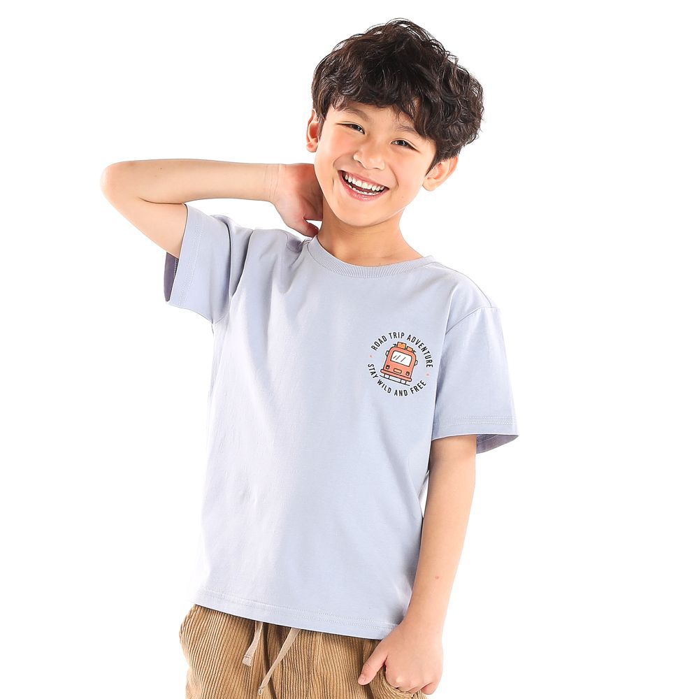 ME STYLE เสื้อแขนสั้นVANLIFE ฟ้า 9 ปี