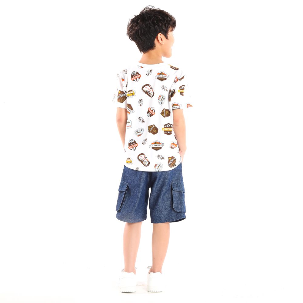 ME STYLE T-SHIRT VANLIFE WHITE 7 YEAR