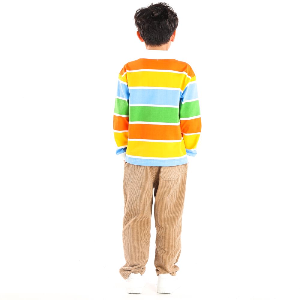 MESTYLE LONG SLEEVE TOP VANLIFE MIX COLOR SIZE 7 YEAR