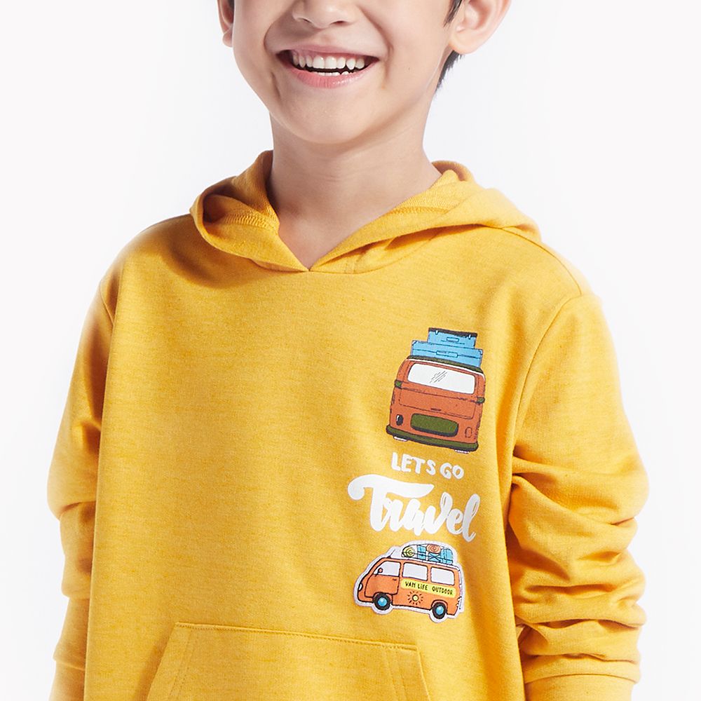 ME STYLE เสื้อฮูดVANLIFE เหลือง 5 ปี