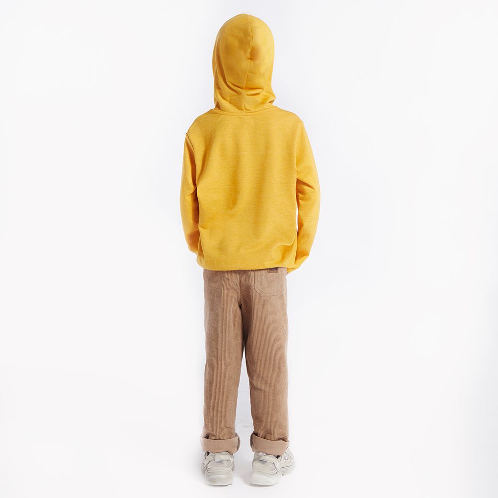 ME STYLE L/S HOOD VANLIFE YELLOW 9 YEAR