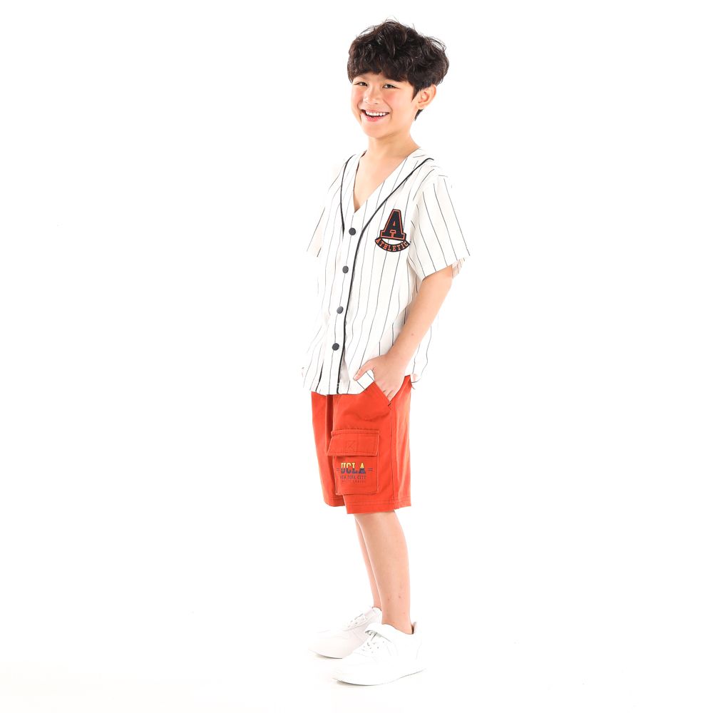 ME STYLE SHIRT WOVEN NEW PREP WHITE 9 YEAR