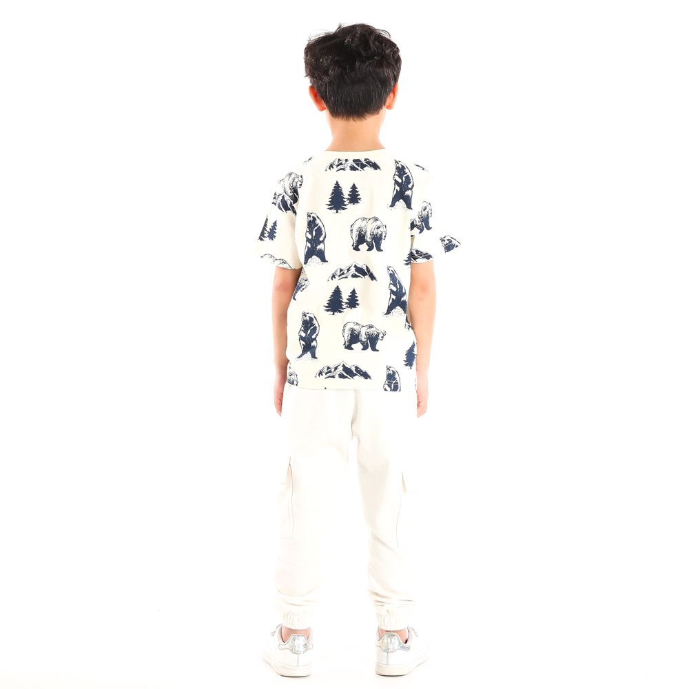 ME STYLE เสื้อแขนสั้นWOODLAND คละสี 7 ปี