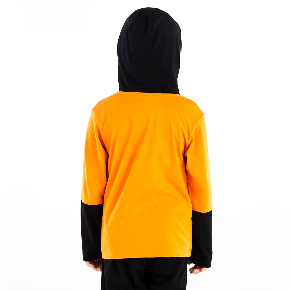 SET HALLOWEEN WITH HOOD ORANGE 5 YEAR