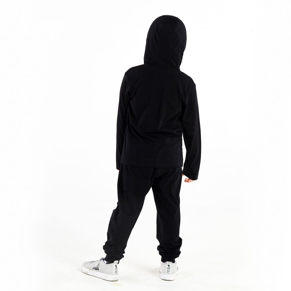 SET HALLOWEEN WITH HOOD BLACK 5 YEAR