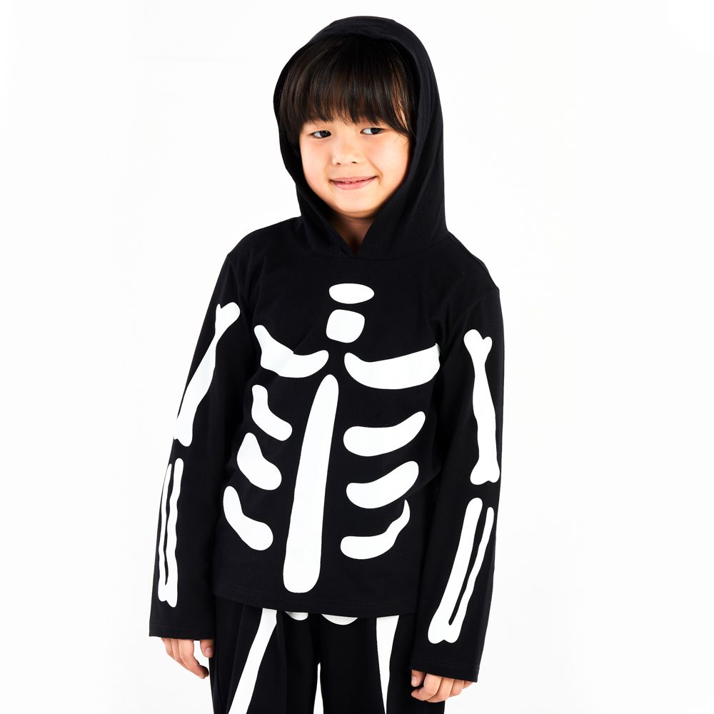 SET HALLOWEEN WITH HOOD BLACK 5 YEAR