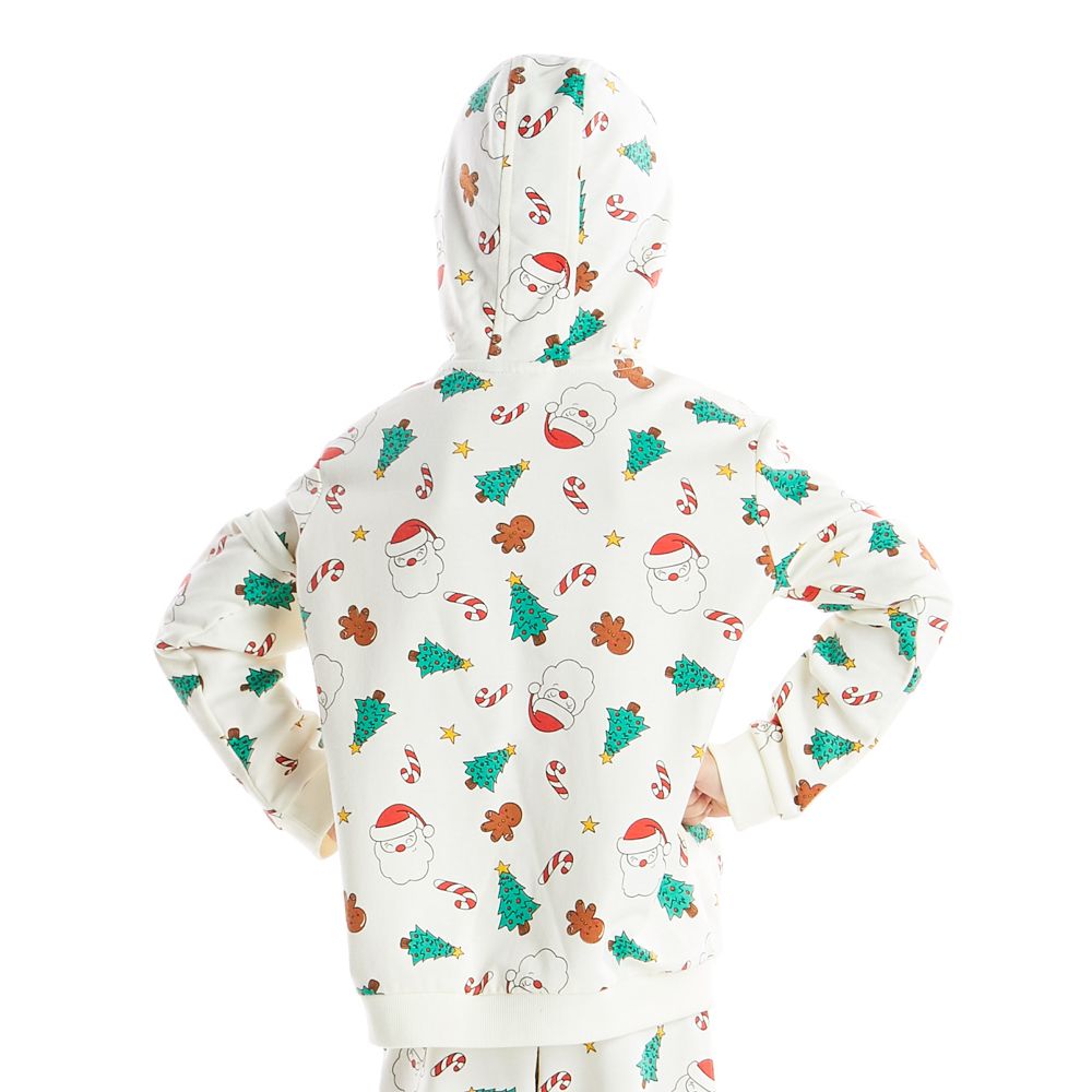 เสื้อแขนยาวฮูดSANTA คละสี 9 ปี