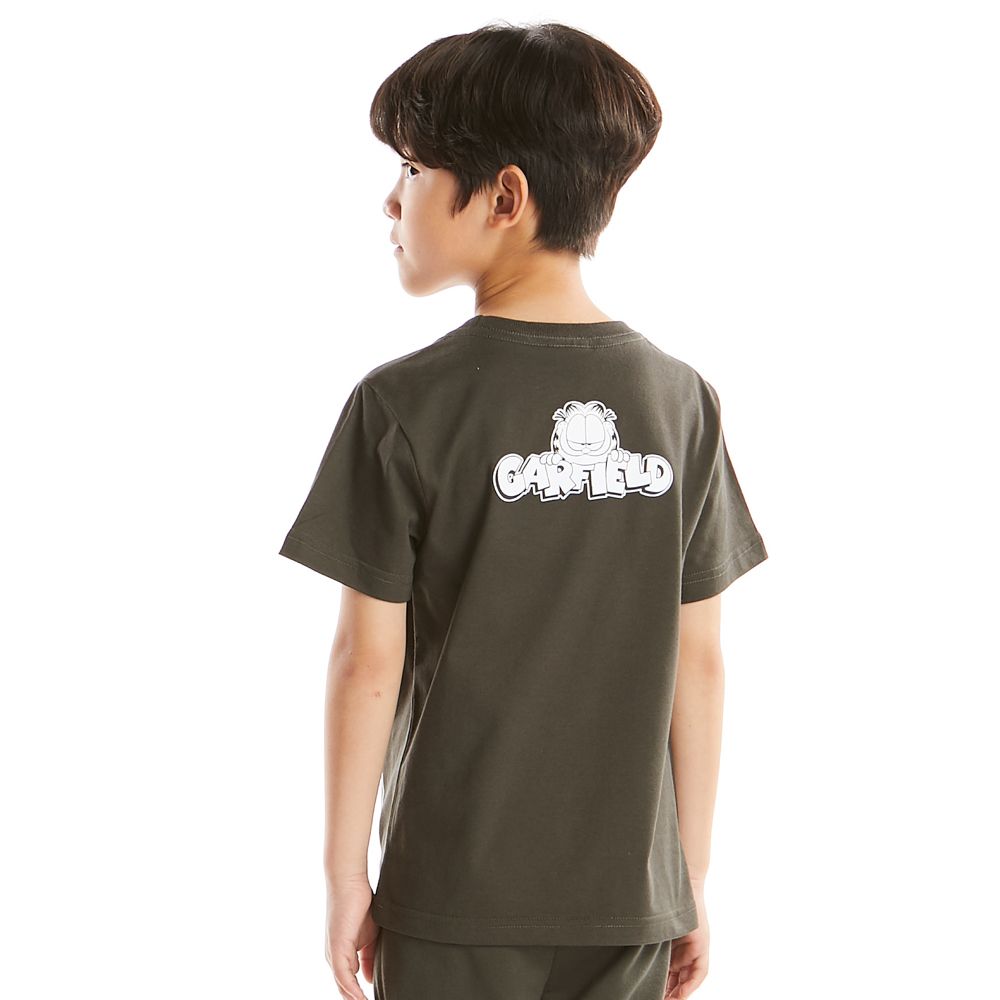เสื้อแขนสั้นGARFIELD เทาเข้ม 7 ปี