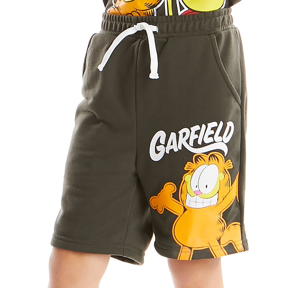 กางเกงขาสั้นGARFIELD เทาเข้ม 7 ปี