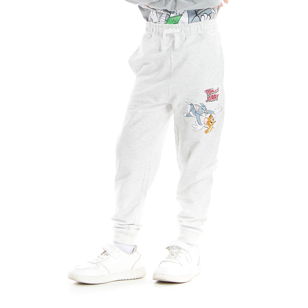 KNIT PANTS TOM JERRY GRAY 5 YEAR