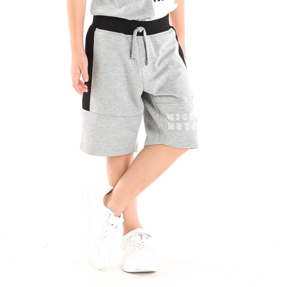 DISNEY KNIT SHORTS MICKEY GRAY 5 YEAR