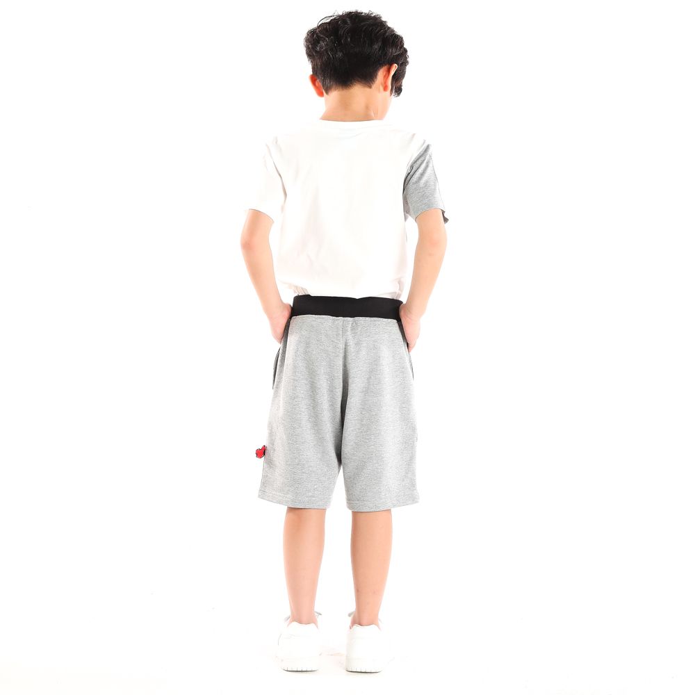 DISNEY KNIT SHORTS MICKEY GRAY 5 YEAR