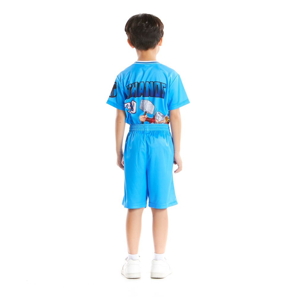 KNIT SET THOR SPORT BULE 7 YEAR