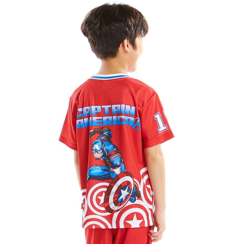 KNIT SET CAPTAIN SPORT RED 7 YEAR