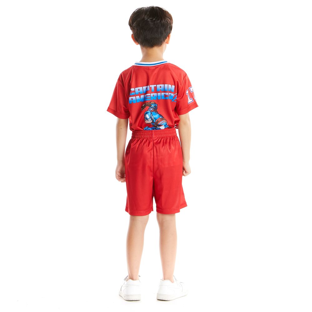 KNIT SET CAPTAIN SPORT RED 7 YEAR