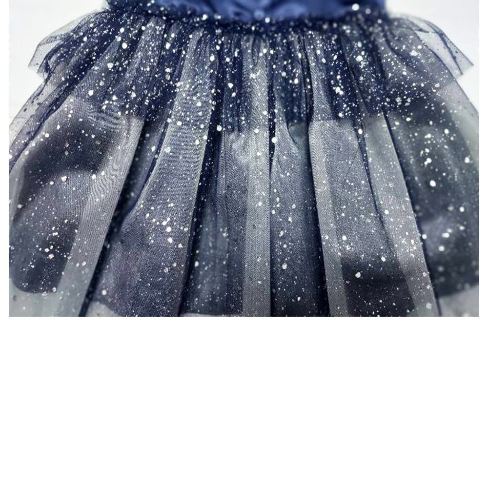 DISNEY WOVEN DRESS FROZEN NAVY 3 YEAR