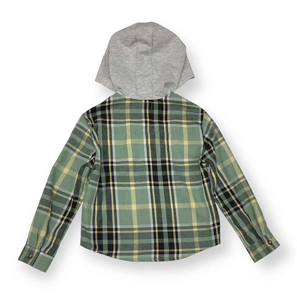 MESTYLE LONG SLEEVE SHIRT HOODIE DINO LIGHT GREEN 4 YEAR