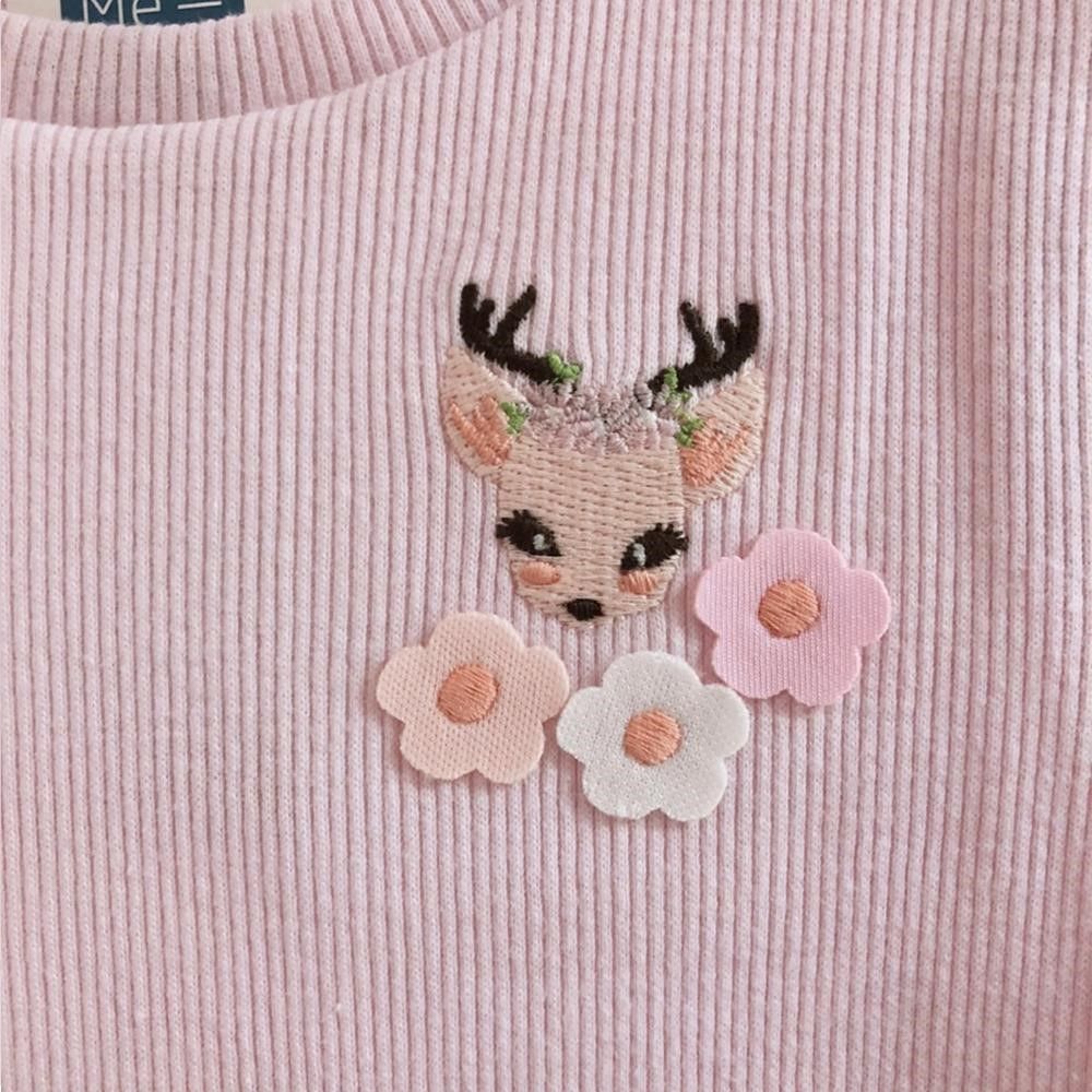 ME STYLE RIB T-SHIRT RETRO PURPLE 2 YEAR