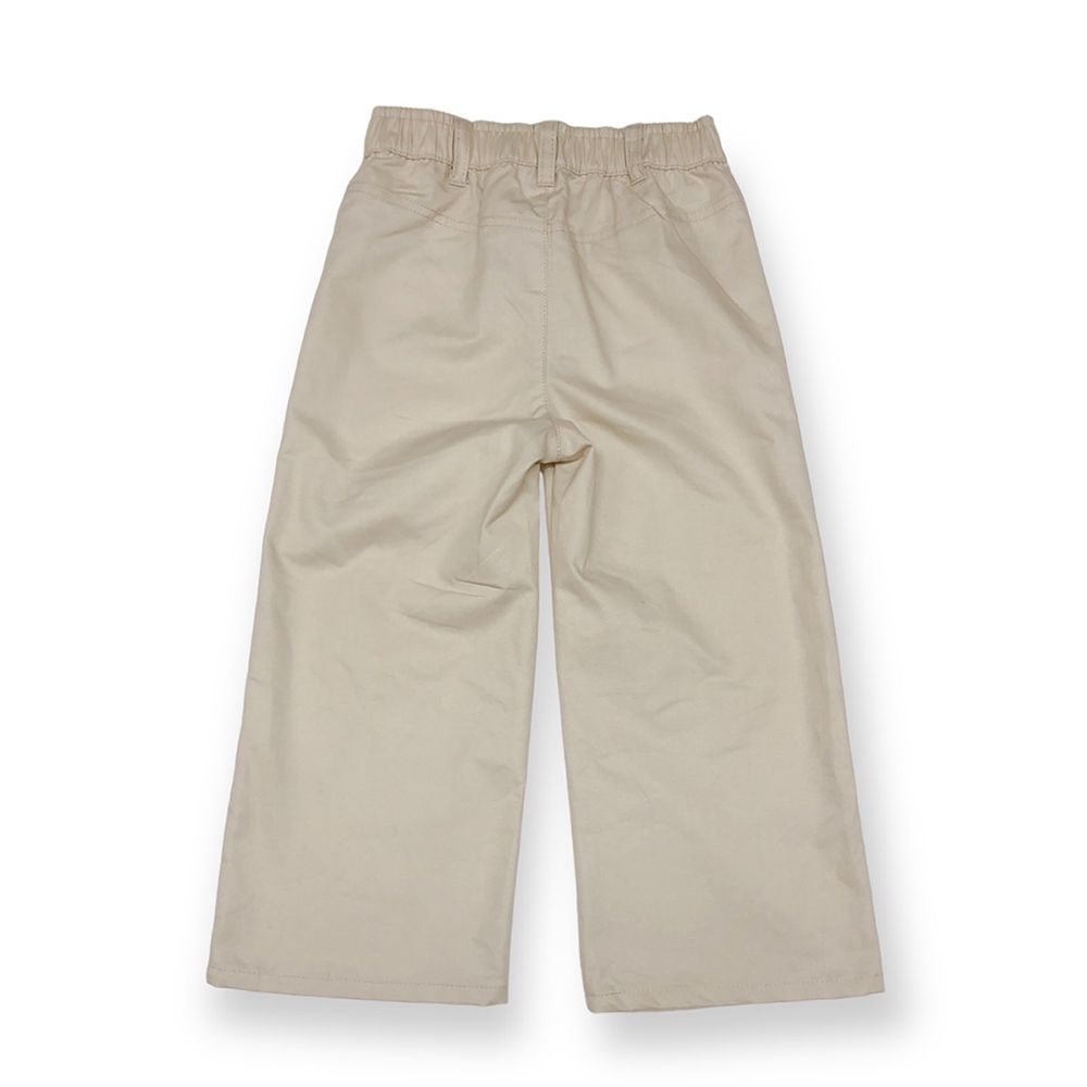 ME STYLE TWILL FLARED TROUSERS RETRO BEIGE 3 YEAR