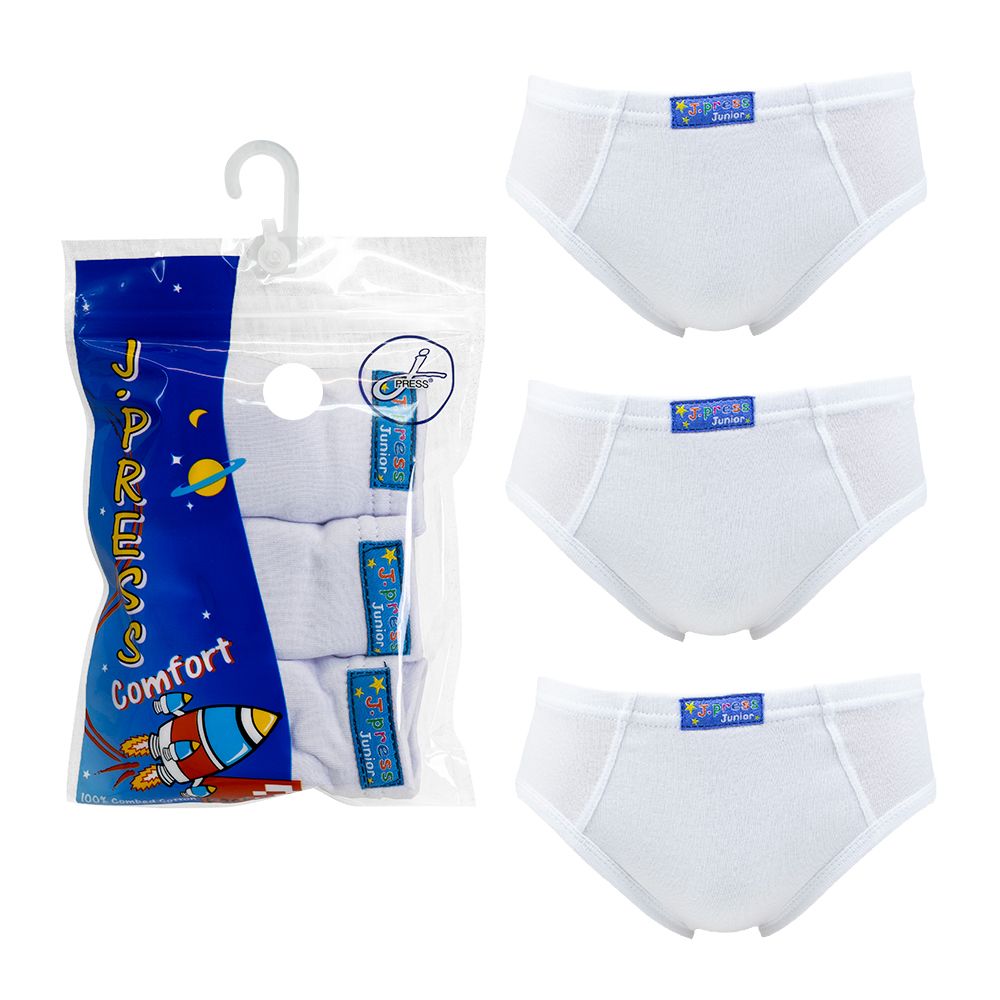 เจเพรส กางเกงในเด็กชาย ไซส์ XL แพ็ค 3 (คละลาย)