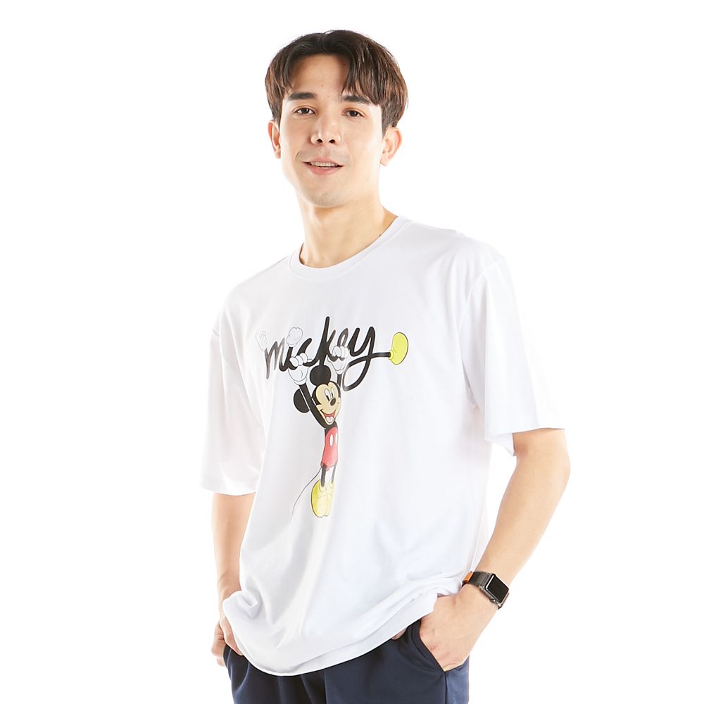 เสื้อยืดพิมพ์สีขาว S