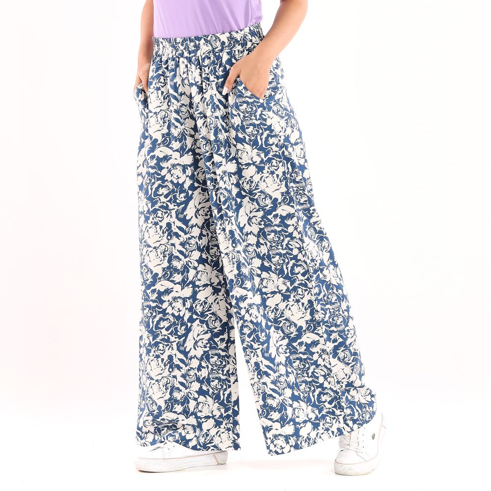 ME STYLE PRINTED PANTS MIX COLOR M