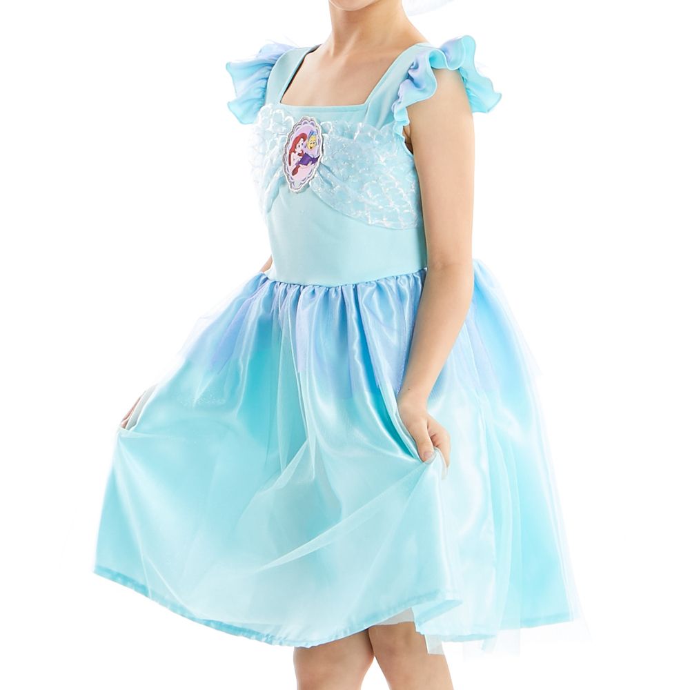 WOVEN DRESS ARIEL BLUE 9 YEAR