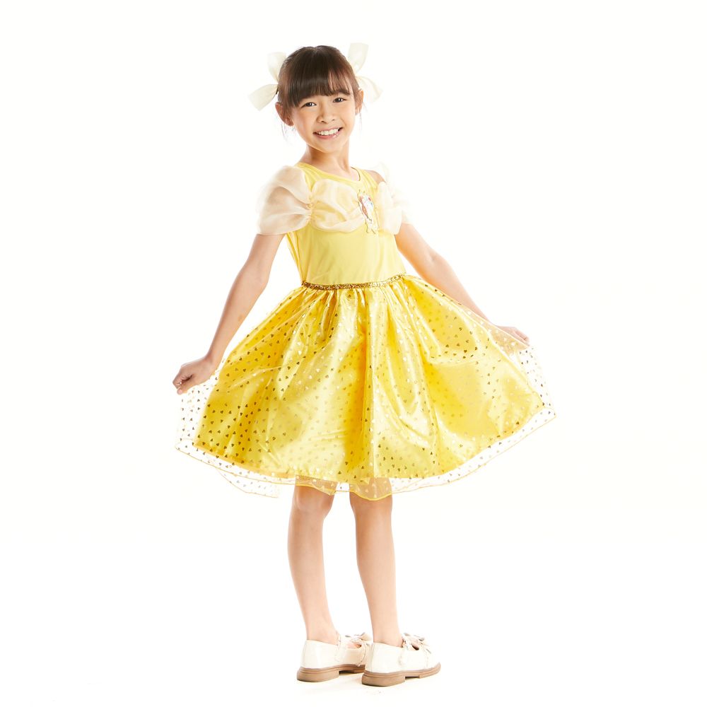 ชุดกระโปรงผ้าทอ BELLE เหลือง 5 ปี