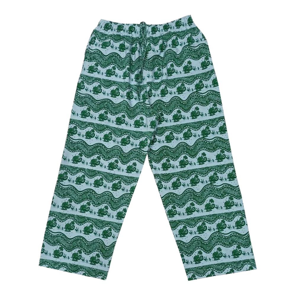 MESTYLE กางเกงขายาวลายช้าง ฟรีไซซ์ (คละแบบ)