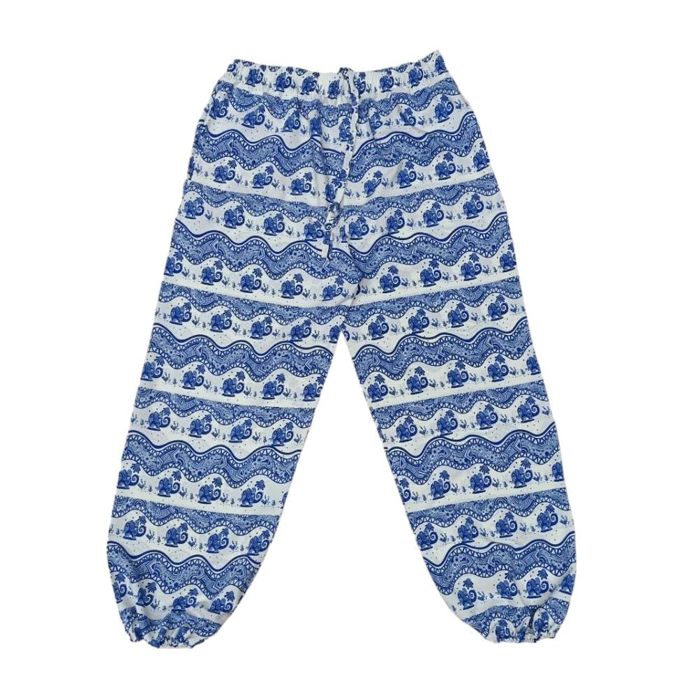 MESTYLE กางเกงขาจั๊มลายช้าง ฟรีไซซ์ (คละแบบ)