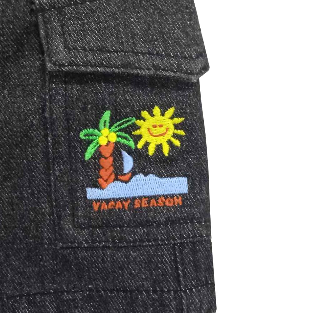 ME STYLE ยีนส์ขาสั้น MOMENT สีดำ ไซส์ 3