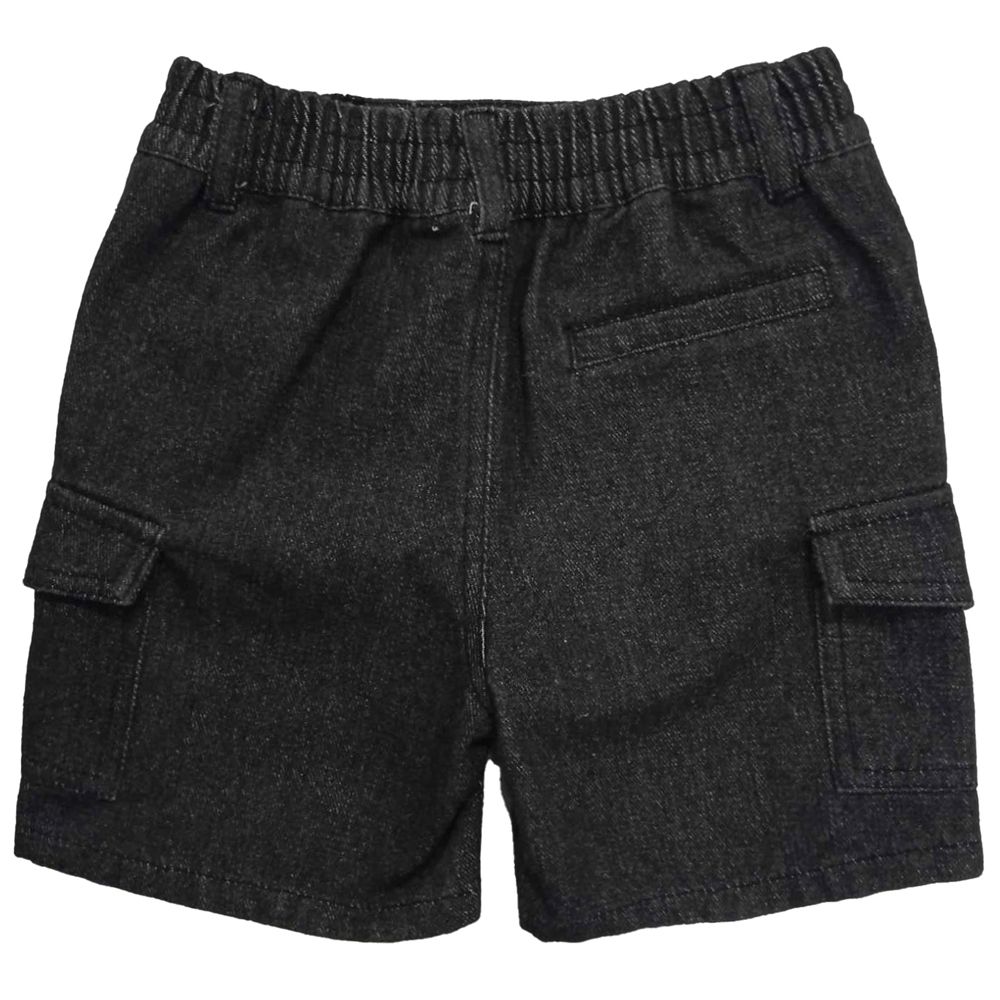 ME STYLE ยีนส์ขาสั้น MOMENT สีดำ ไซส์ 4