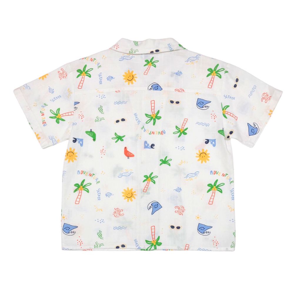 ME STYLE เสื้อเชิ้ตแขนสั้น MOMENT ไซส์ 4