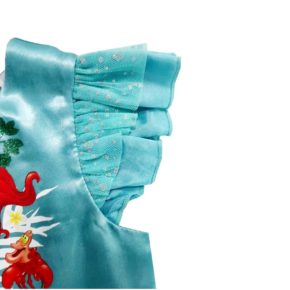 DISNEY MESTYLE เดรสแต่งมุ้ง ARIEL สีเขียวอ่อน 4 ปี