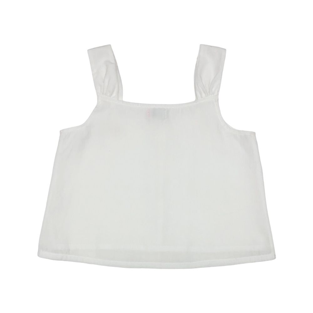 ME STYLE เสื้อแต่งปัก SUNRISE สีขาวครีม ไซส์ 4