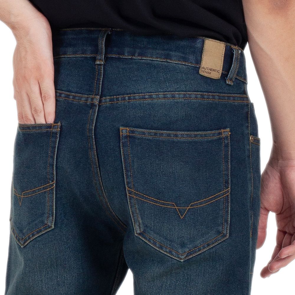 ME STYLE กางเกงยีนส์ขายาวสีอ่อน SLIM ไซส์ 32