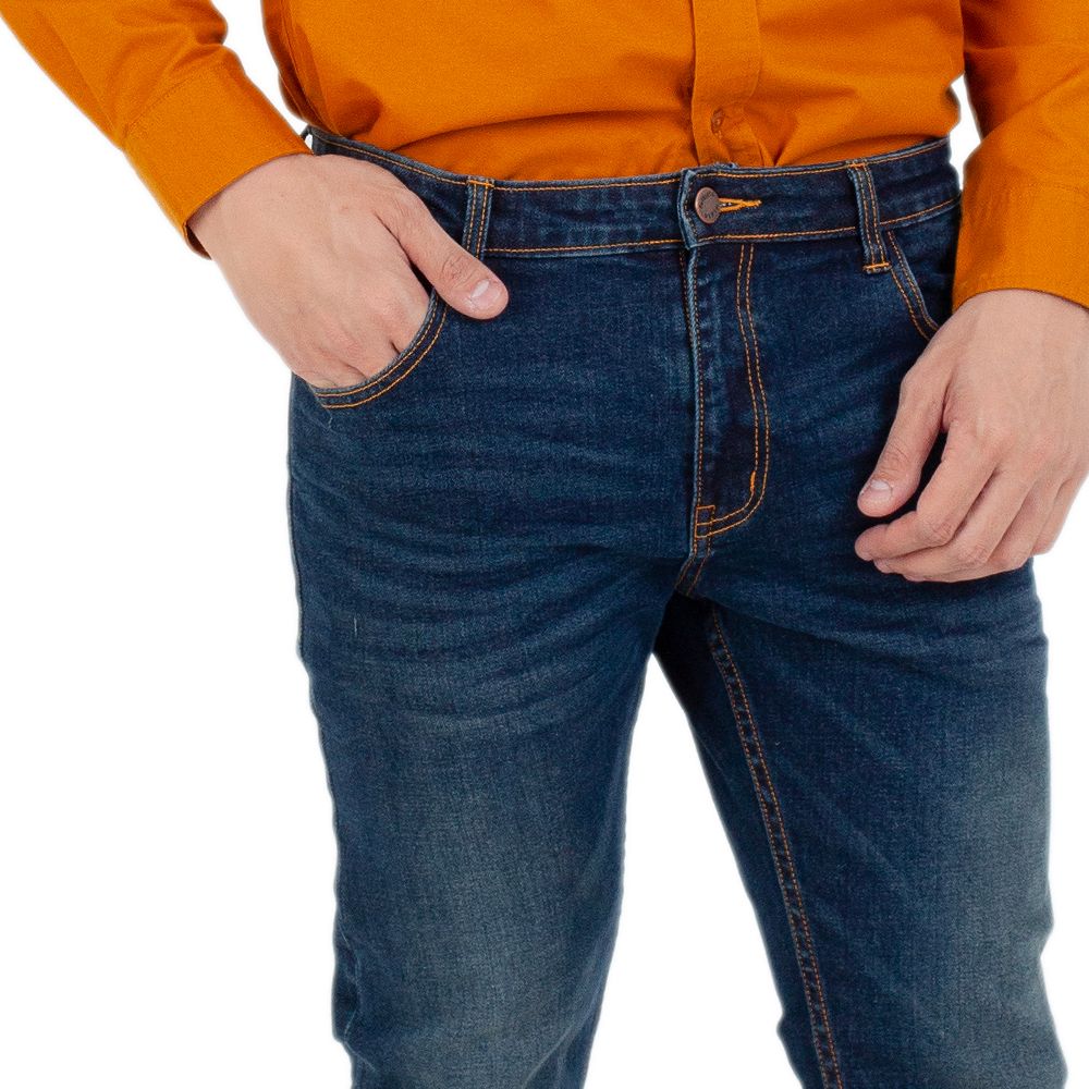 ME STYLE กางเกงยีนส์ขายาว SLIM ไซส์ 38