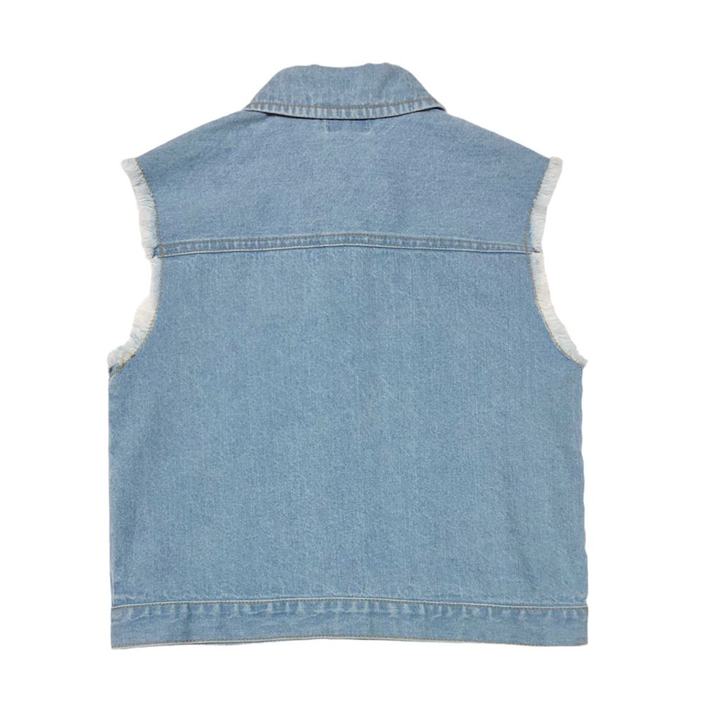 MESTYLE DISNEY เสื้อกั๊กยีนส์ MINNIE สียีนส์กลาง ไซส์ 1