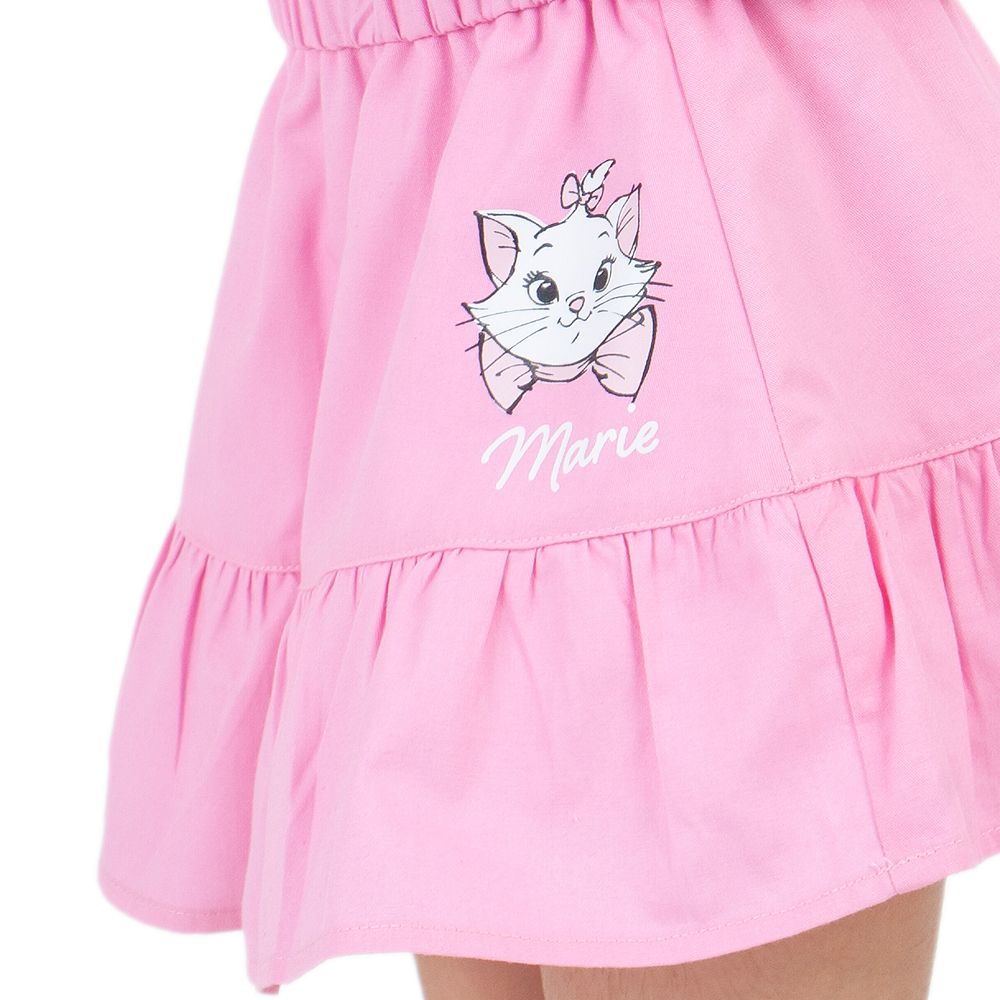 DISNEY กระโปรงยืด MARIE สีชมพู ไซส์ 7