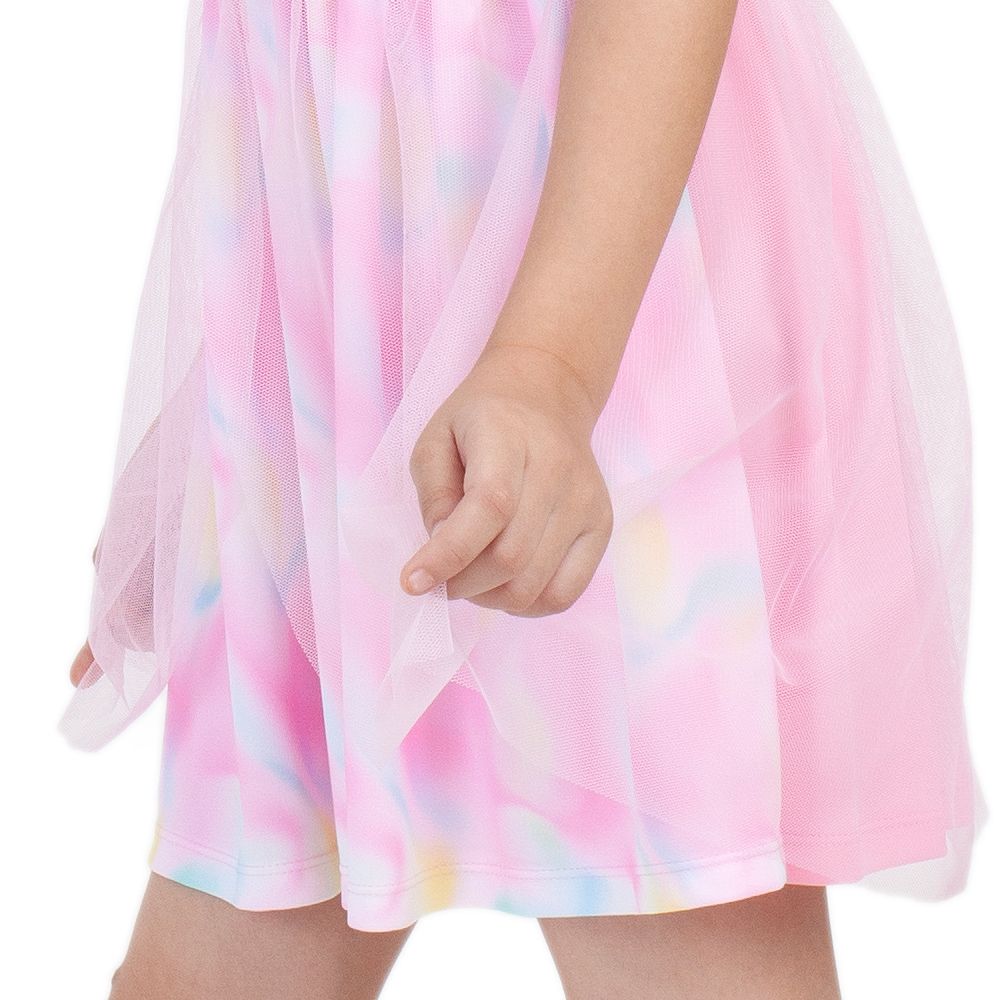 DISNEY ชุดกระโปรงผ้ายืด BELLE ALLOVER PRINT 5 ปี