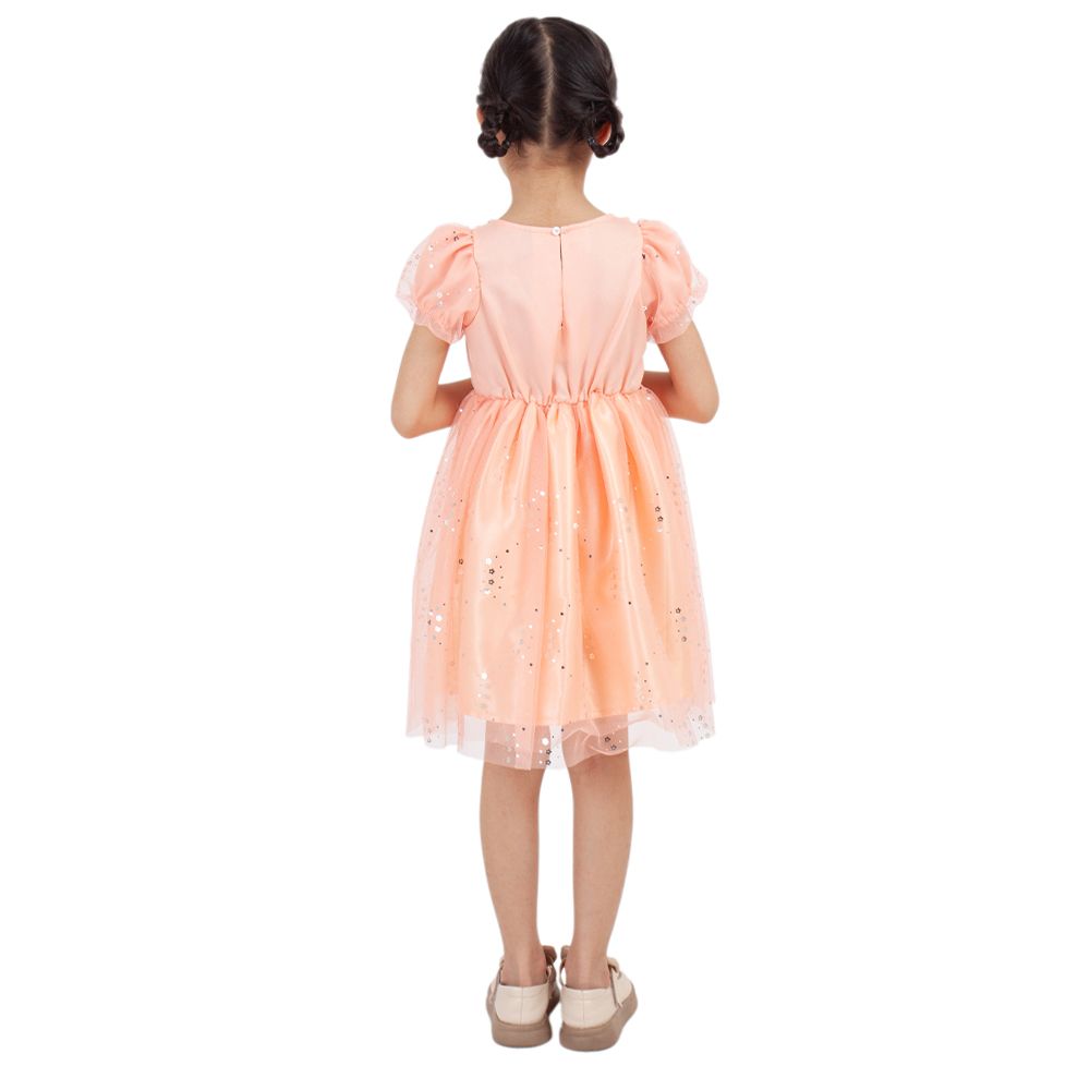 DISNEY ชุดกระโปรงผ้าทอ SOFIA สีโอโรส ไซส์ 9