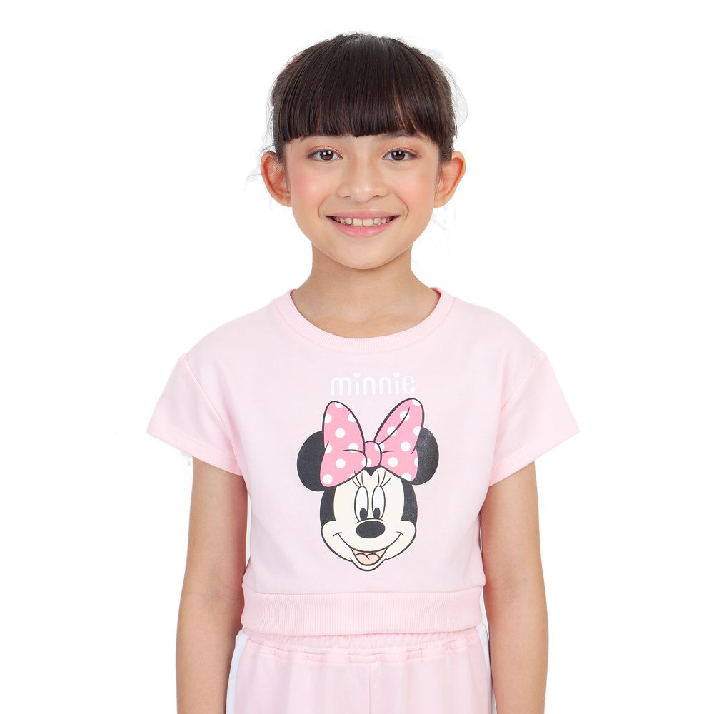 DISNEY S/S T-SHIRT MINNIE PINK 7 YEARS
