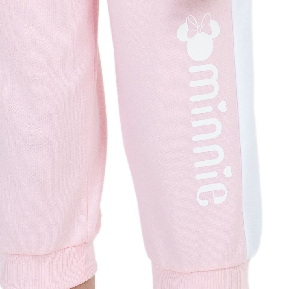 DISNEY กางเกงขายาวผ้ายืด MINNIE ชมพู 9 ปี