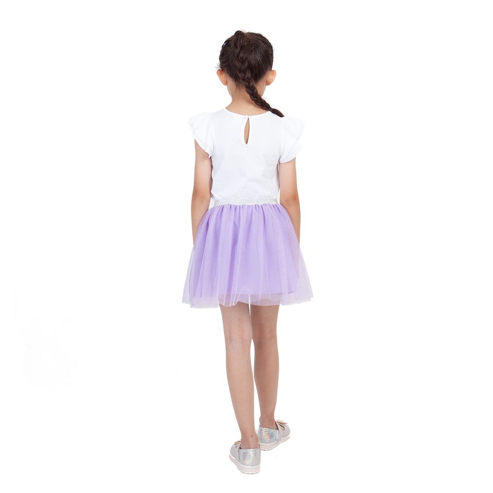 DISNEY WOVEN SKIRT FROZEN PURPLE 9 YEARS
