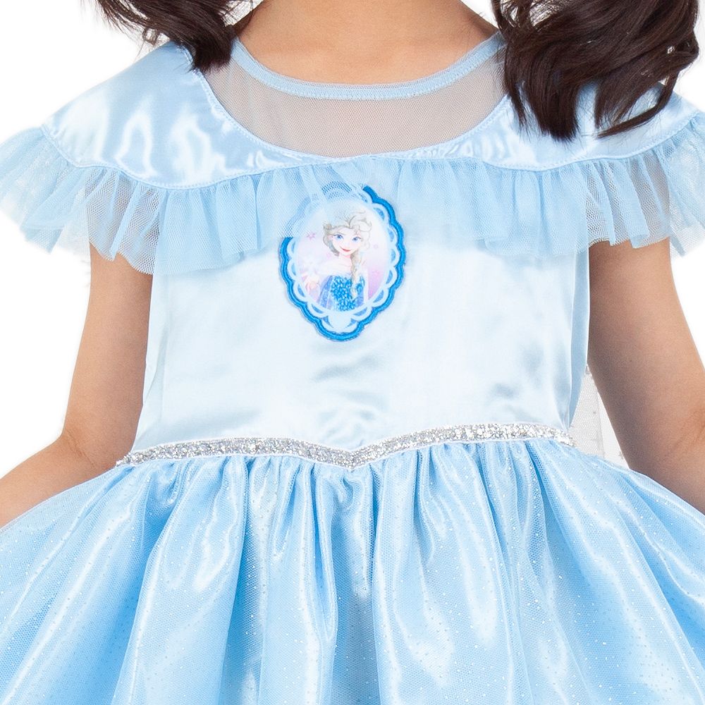 DISNEY WOVEN DRESS FROZEN BLUE 7 YEARS