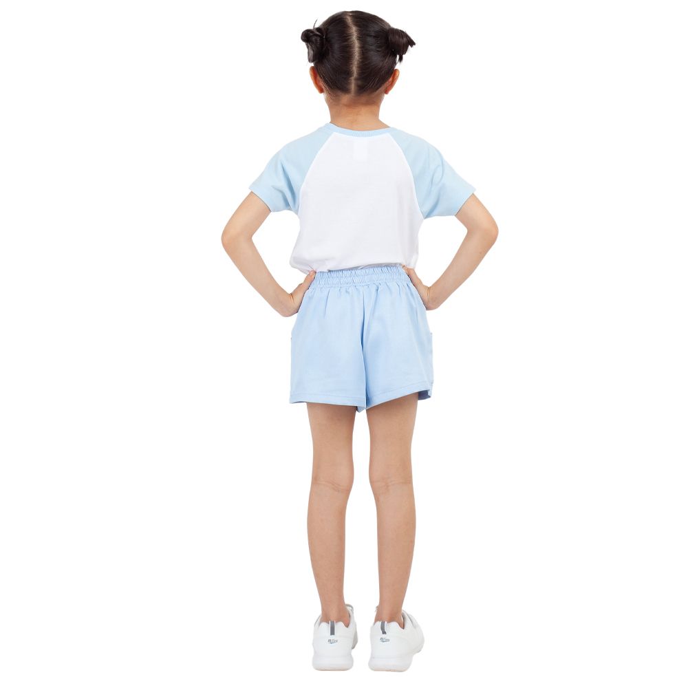 DISNEY กางเกงขาสั้น FROZEN สีฟ้า ไซส์ 5