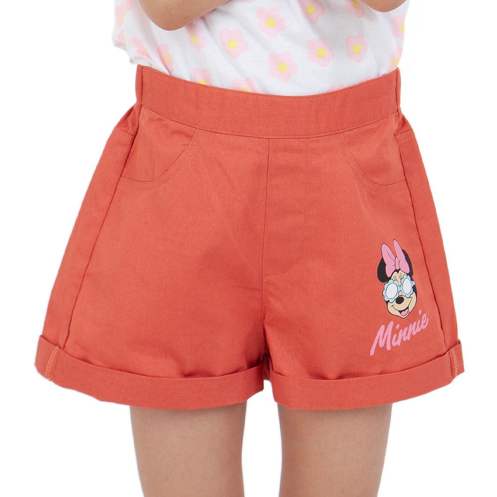 DISNEY กางเกงขาสั้น MINNIE สีส้ม 7 ปี