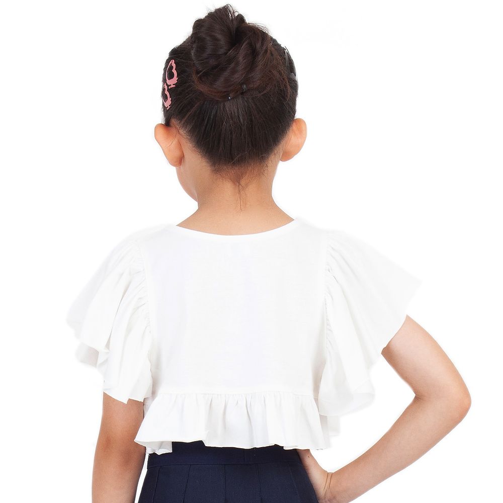 MESTYLE เสื้อยืด MARINE สีขาวครีม ไซซ์ 5 ปี